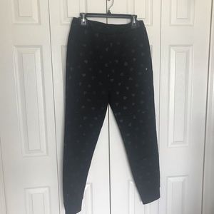 Kate Spade Heart Embossed Joggers Size Large